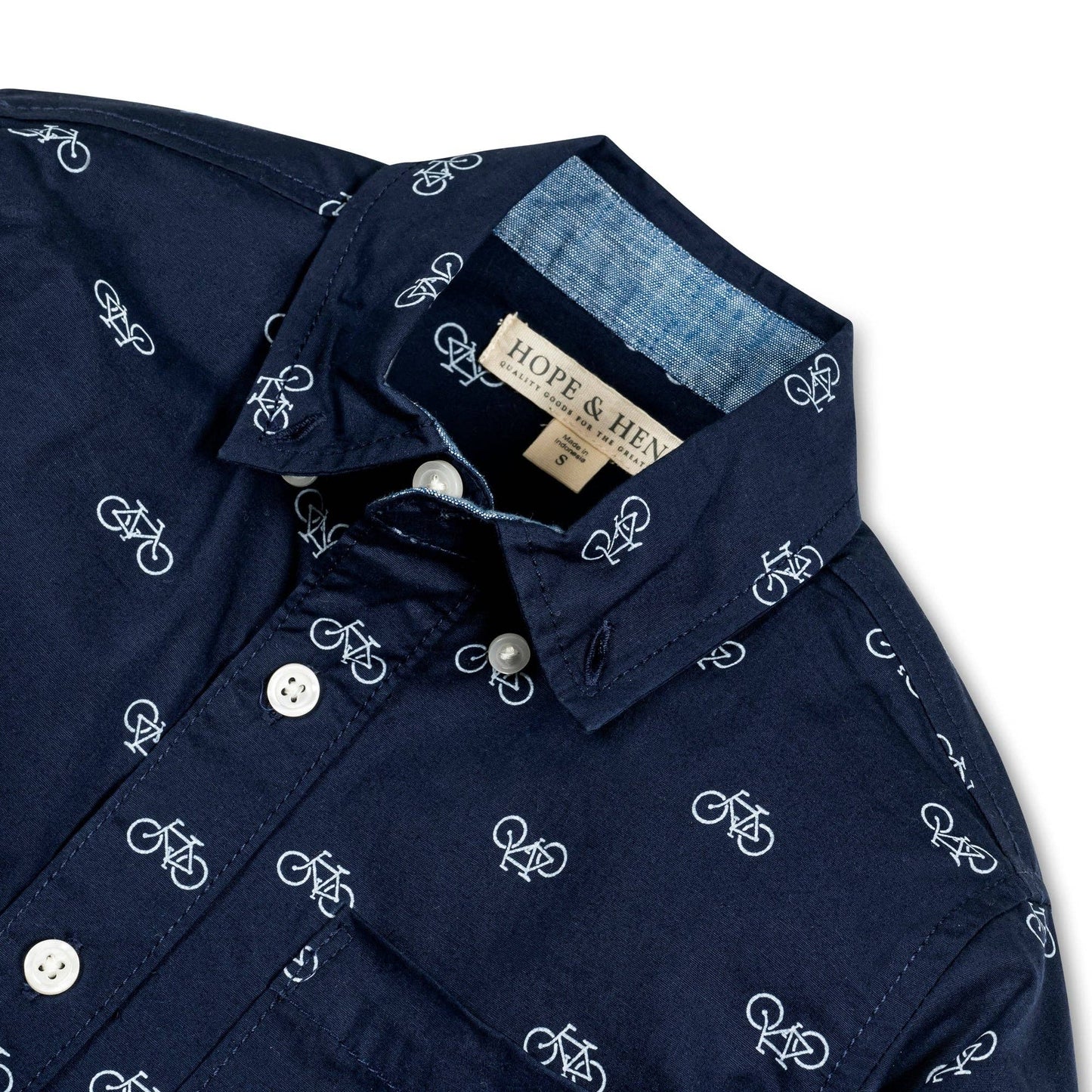 Organic Stretch Poplin Button Down Shirt