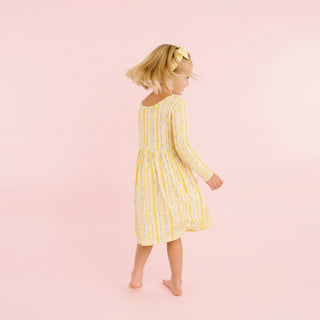 Sunny Meadow Stripe Bamboo Dress