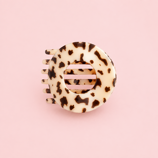 Blonde Tortoise | Medium | Flat Circle Hair Clip