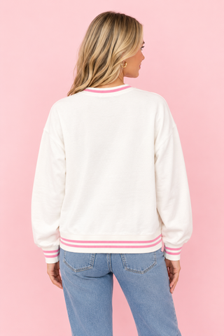 Sequin Nutcracker Pullover