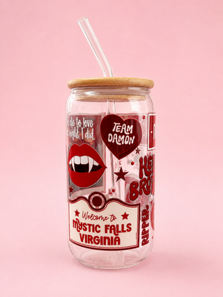 TV & Book inspired Can Glasses