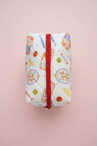 Quilted Boxy Pouch