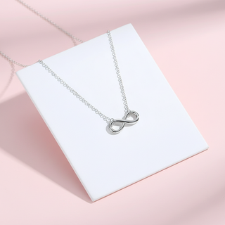 Sterling Silver Infinity Necklace