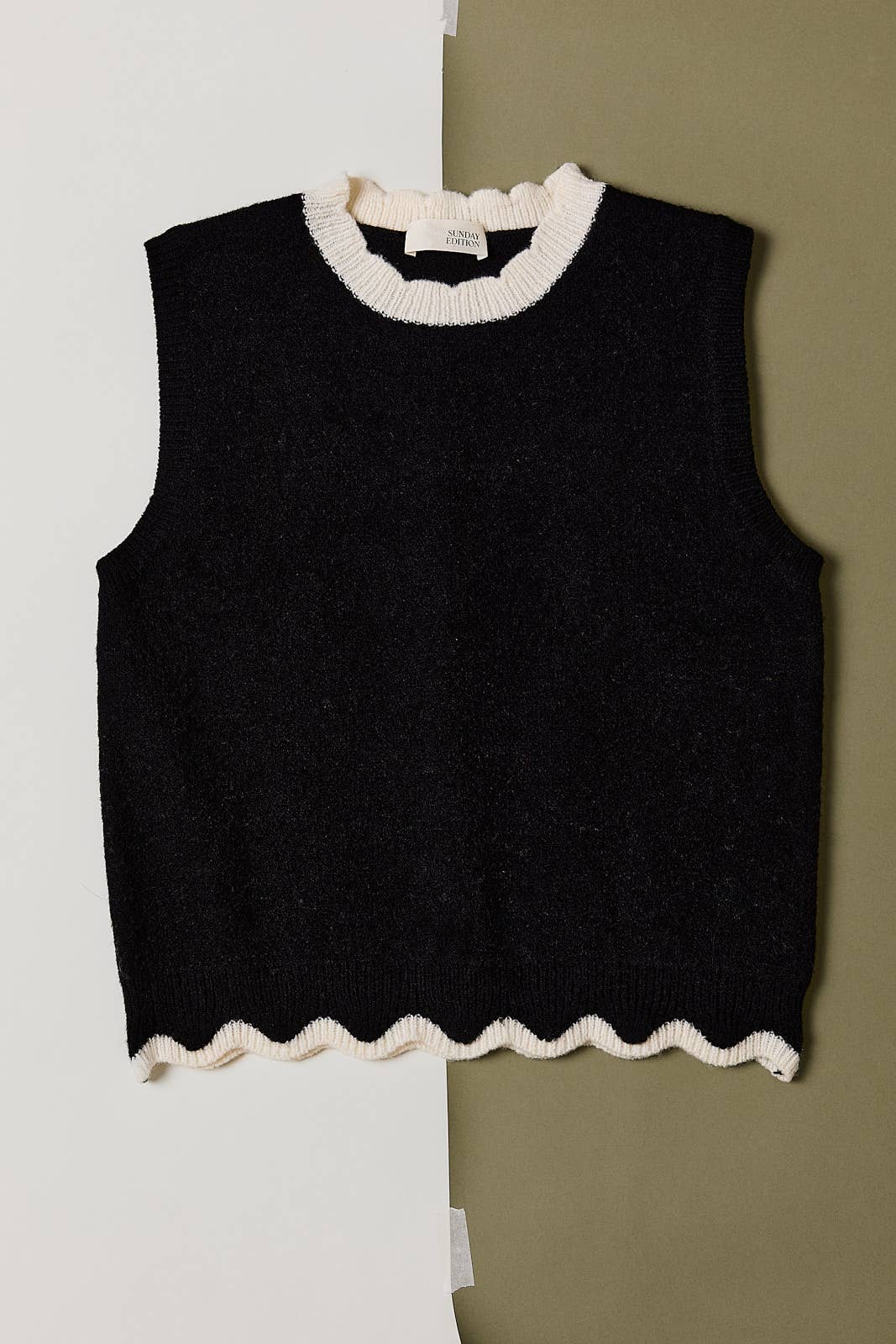 The Scallop Edge Sweater