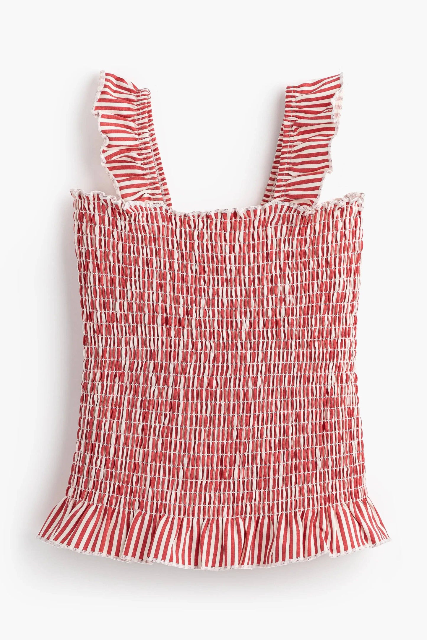 Smocked Top + Ruffle Shorts