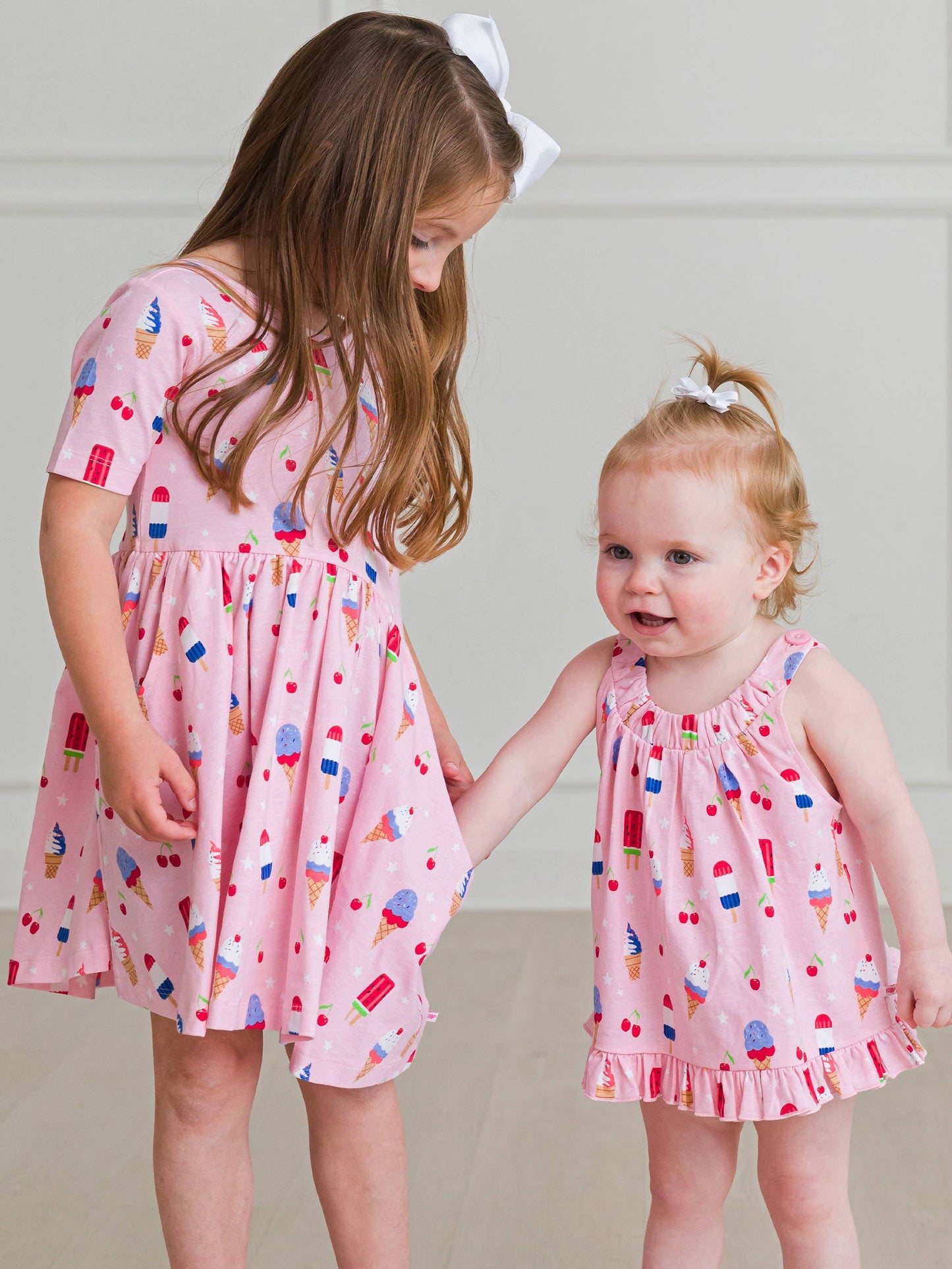 Baby Girls Sweet Freedom Knit Swing Top and Bloomer Set
