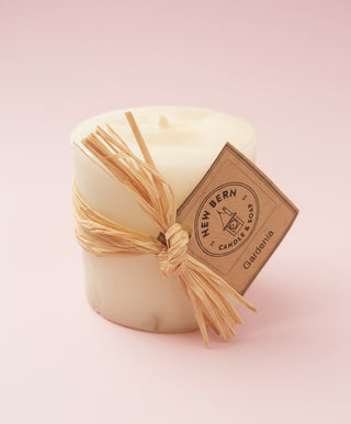 3x3 Candle Gardenia Scent