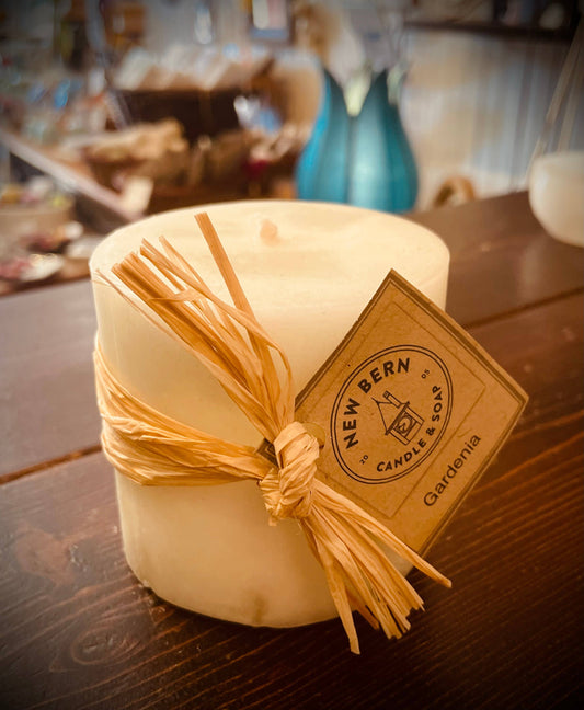 3x3 Candle Gardenia Scent