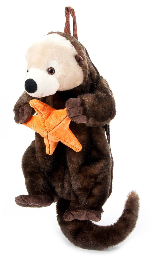 Sea Otter 20"  Plush Animal Backpack