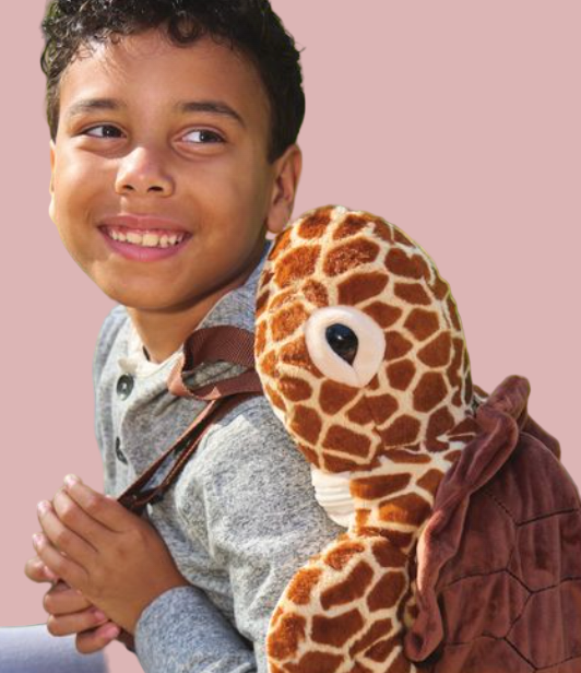 Loggerhead Turtle 20"  Plush Animal Backpack