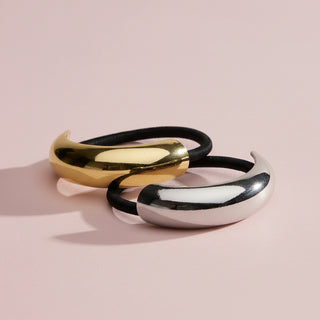Sculpted Crescent Hair Tie
