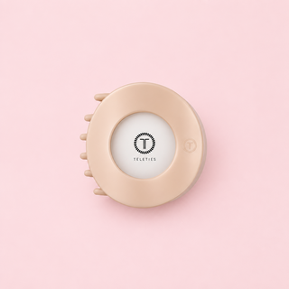 Almond Beige | Medium | Flat Circle Hair Clip