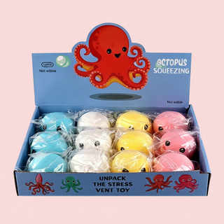 Cute Octopus Slow-Rising Squishy Sensory Stress Toy
