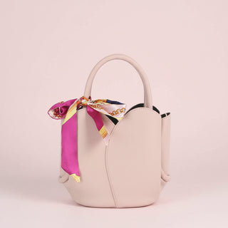 Twilly Scarf Vegan Leather Tote Set