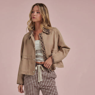 Women's Vintage Oxford Canvas Twill Fall Barn Jacket