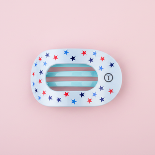 Flat Round Hair Clip | Small | United We Sparkle