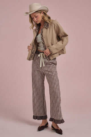 Women's Vintage Oxford Canvas Twill Fall Barn Jacket