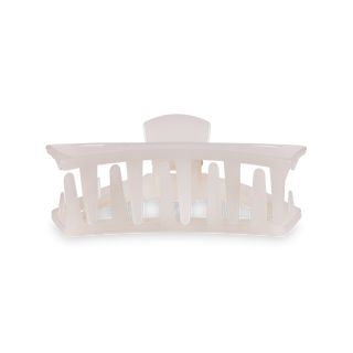 Open Coconut White Medium Hair Clip