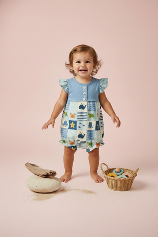 Ocean Adventure Baby Romper
