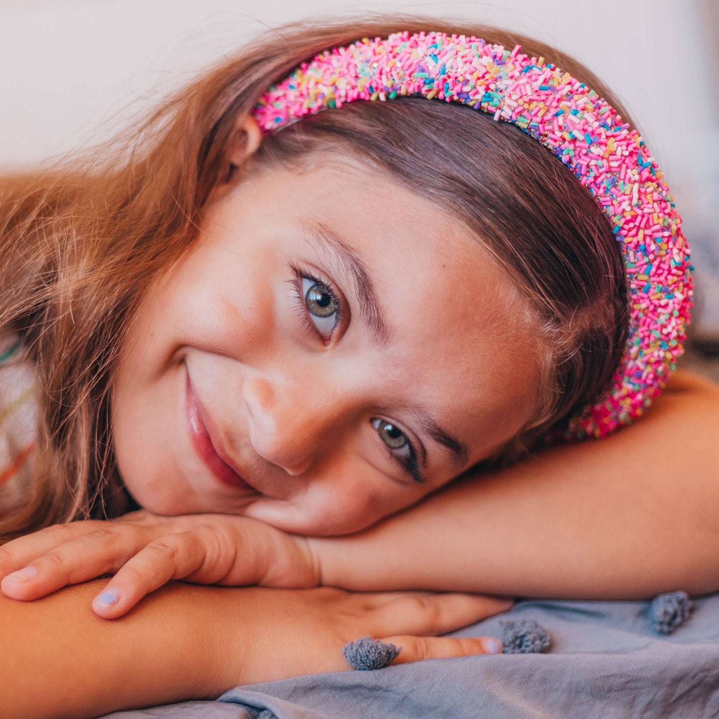 Padded Sprinkles Headband - Confetti Hair Band