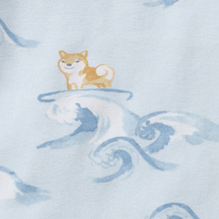 Burts Bees Surfer Pups Organic Cotton Sleep & Play