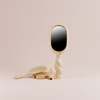 Mini Detangler Brush for Medium Hair - Tan