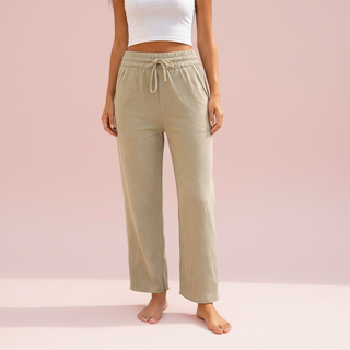 Person wearing beige pants 