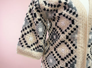 Colorful Crochet Cardigan