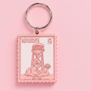 Southport Stamp Keychain