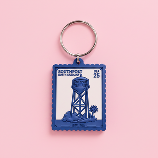 Southport Stamp Keychain