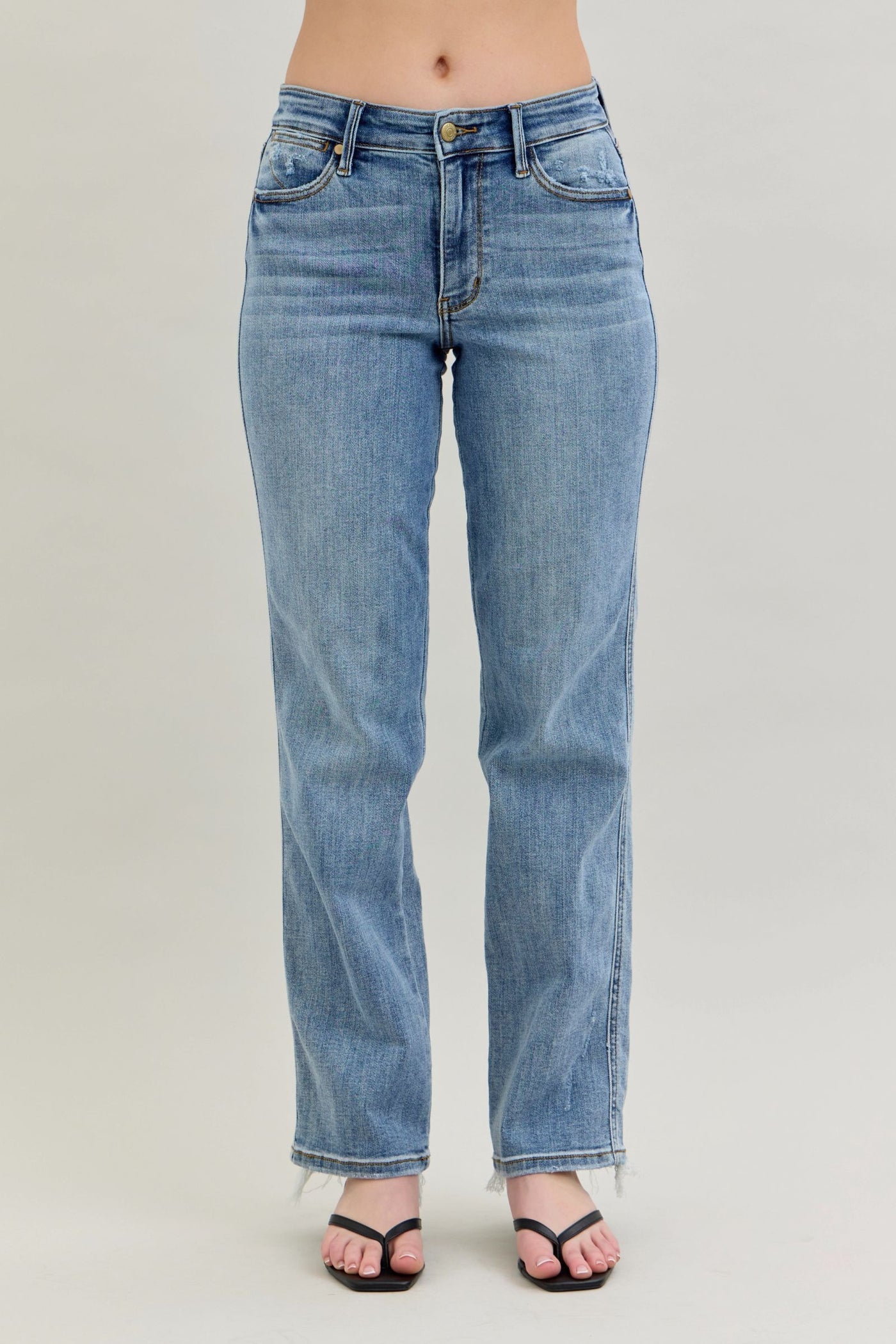 Judy Blue Cell Phone Pocket Dad Jeans