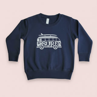 Surf Van Kids Sweatshirt – Navy