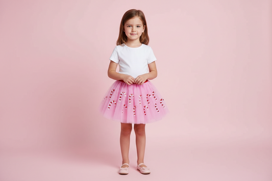 Pink Candy Cane Tutu