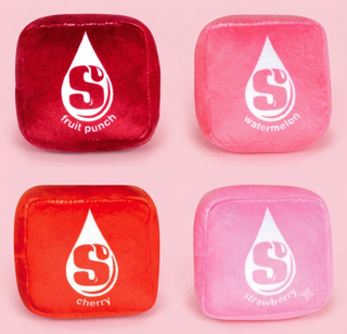 Starburst Fave Reds Packaging Fleece Plush