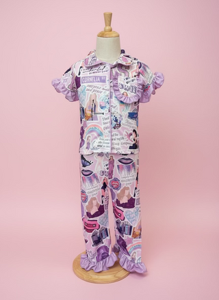 TS Character Print  Girls Pajamas