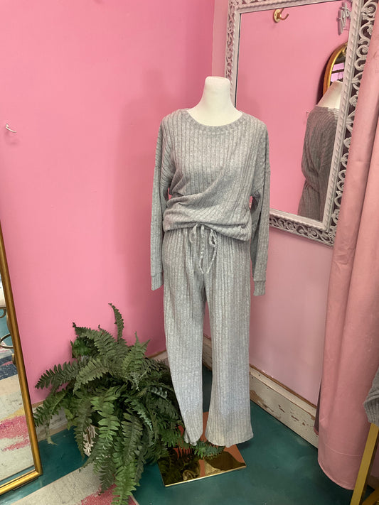 Ribbed Matching Set