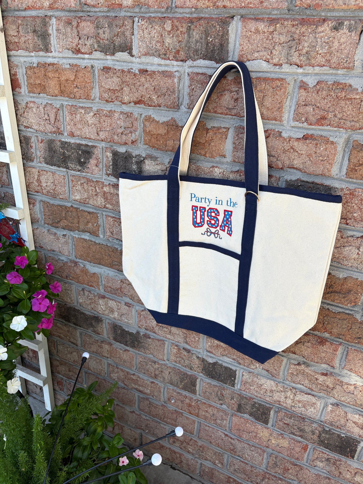Party in the USA Canvas Everywhere Carry Tote