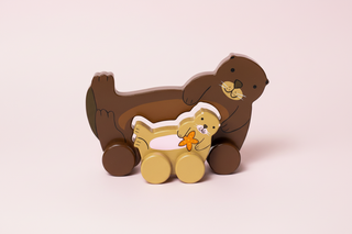 Sea Otter Big and Little Wooden Roller Set