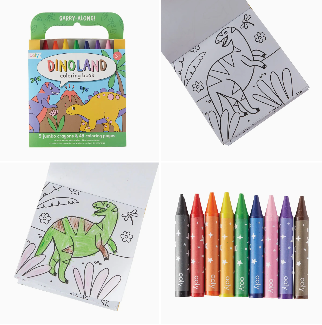 Carry Along Coloring Kit - Dinoland