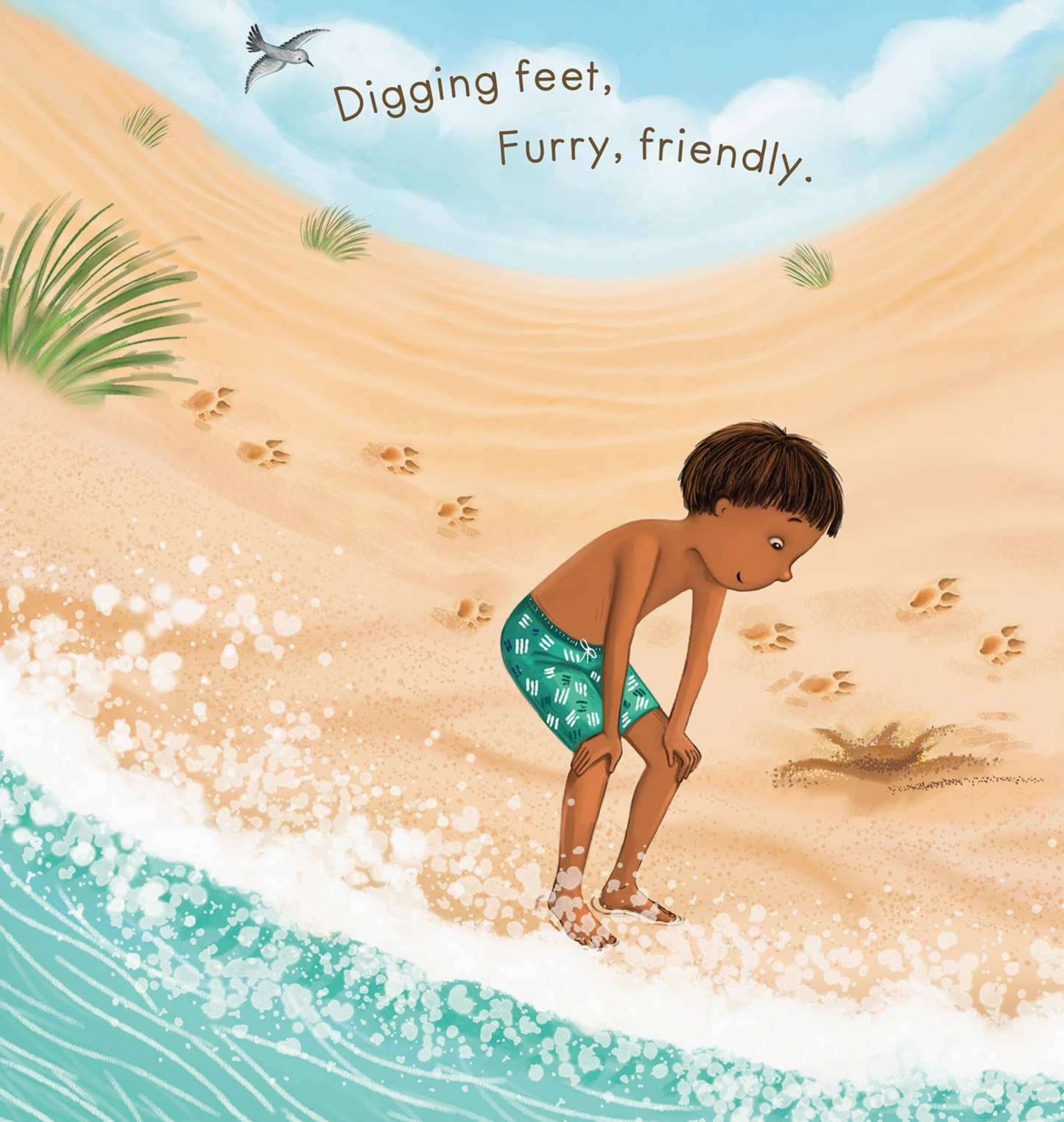 Sandy Feet! Who's Feet? Book