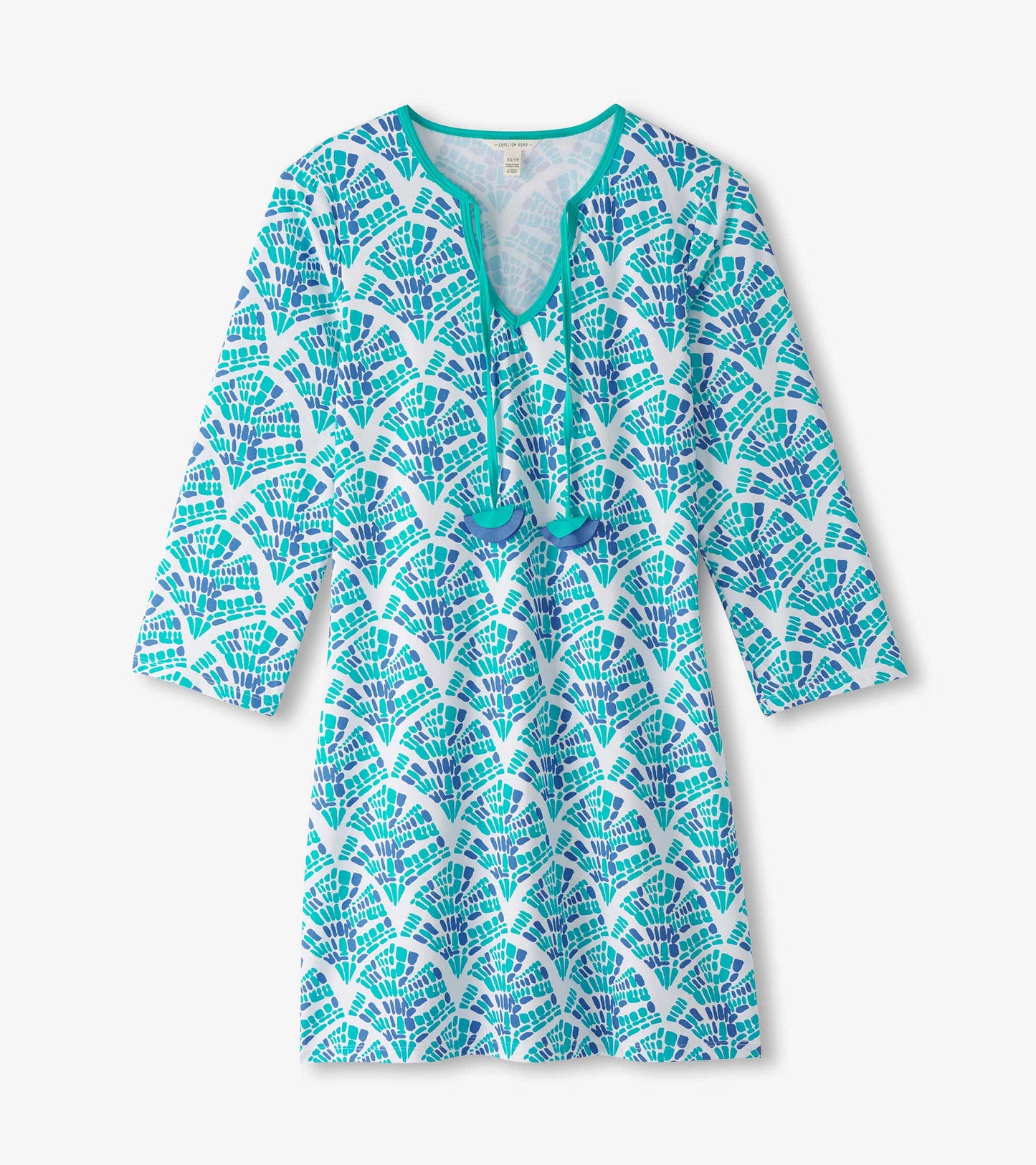 Seaside Beach Dress - Mosaic Waves