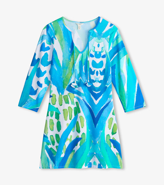 seaside beach dress - painted pineapple