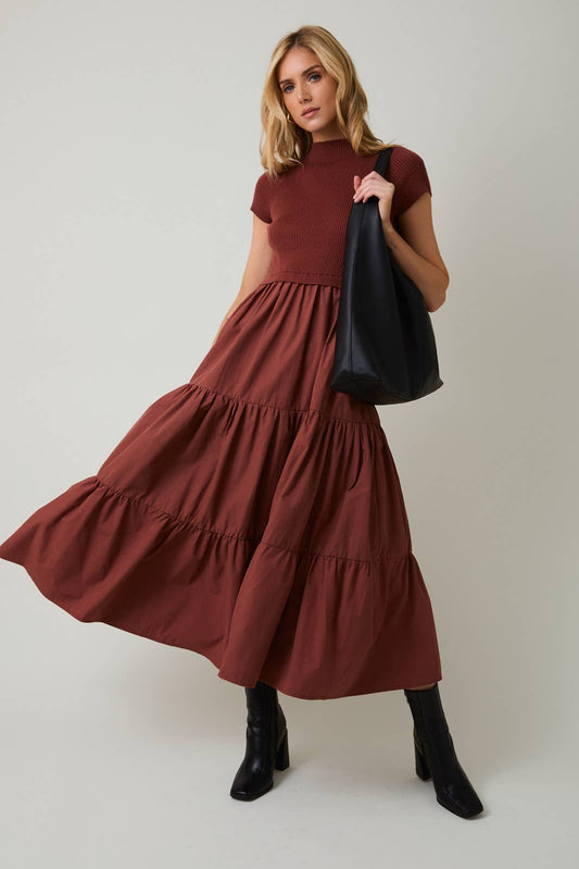Autumn Air Midi Dress