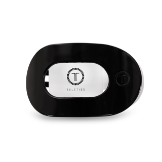 Jet Black Medium Flat Round Clip