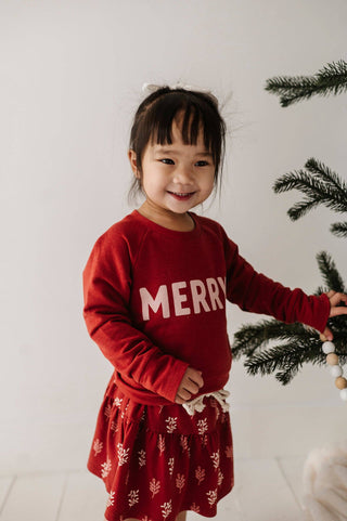 Raglan Christmas Sweatshirt