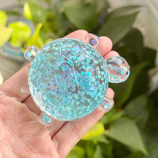 Maltose Glitter Sea Turtle Squishy Toy