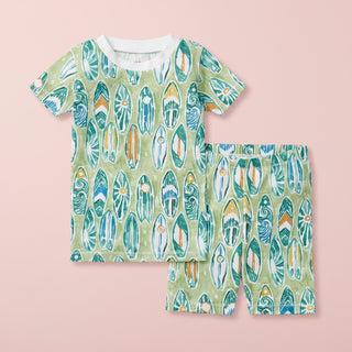 Surf Shop Organic Cotton Two-Piece Pajamas