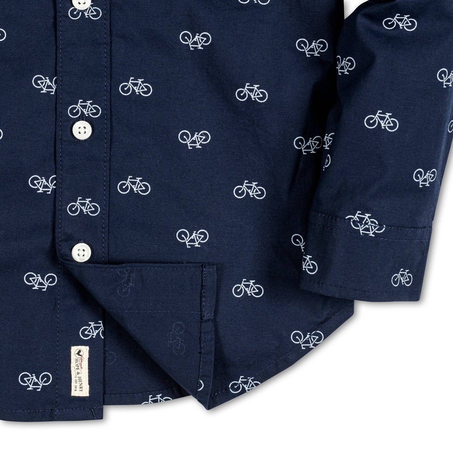 Organic Stretch Poplin Button Down Shirt