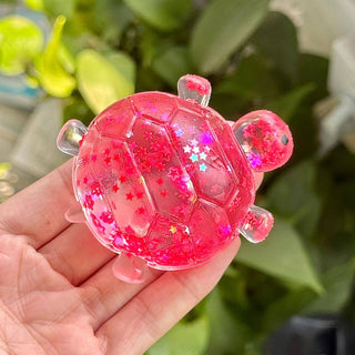 Maltose Glitter Sea Turtle Squishy Toy