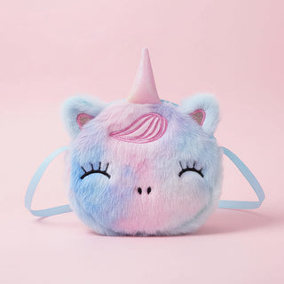 Adorable Plush Unicorn Crossbody Bag for Kids